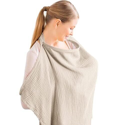 Muslin Nursing Cover for Baby...